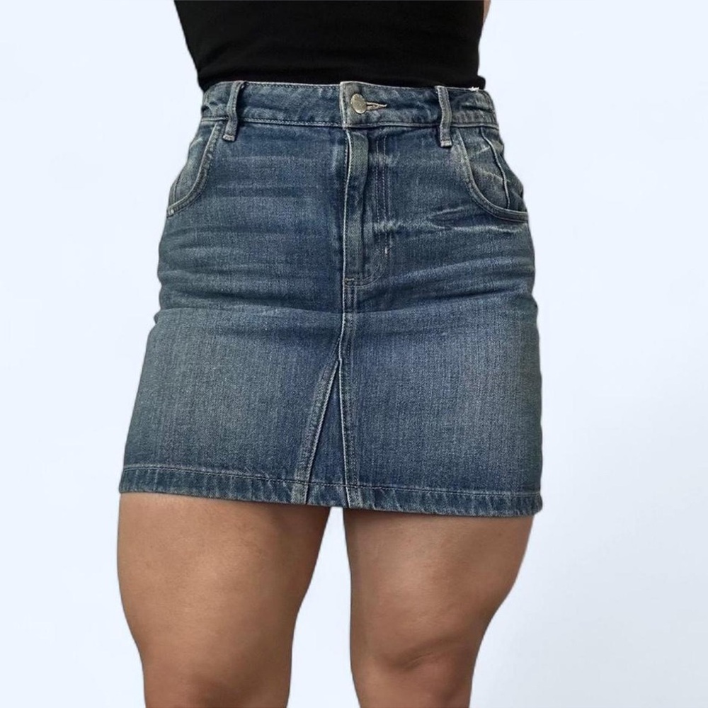 GUESS Denim Blue Skirt